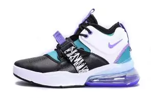 chaussures nike air force 270 basketball purple mix